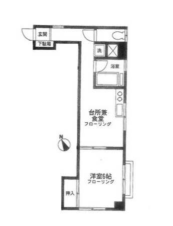 大塚駅 徒歩8分 4階の物件間取画像